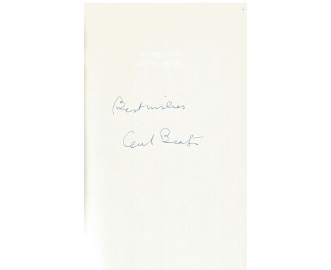Cecil Beaton signed hardback book Cecil Beaton s Diaries. 1944-48 The Happy Years. A clear signature can be found on the insi