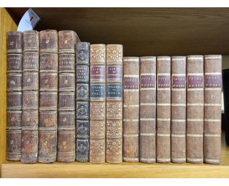 POPE (Alexander):&nbsp;'The Works of Alexander Pope, Esq. In 6 Volumes Complete' London, printed for C Bathurst et al, 1788: 