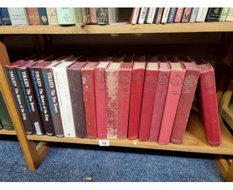 TOLKIEN (J R R):&nbsp;collection of 16 volumes, various titles and editions from the Lord of the Rings trilogy, some in dustj