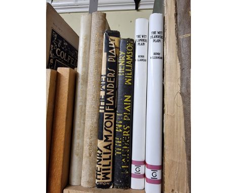 WILLIAMSON (Henry):&nbsp;'The Wet Flanders Plain..': Beaumont Press, 1929: No.1 of 80 copies printed on hand-made parchment v