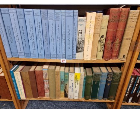 STANLEY (Henry M):&nbsp;'Through the Dark Continent...' London, George Newnes, 1899: 2 vols, publishers red pictorial cloth g