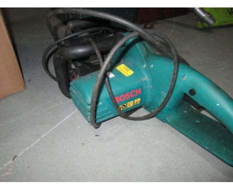 Bosch electric chainsaw