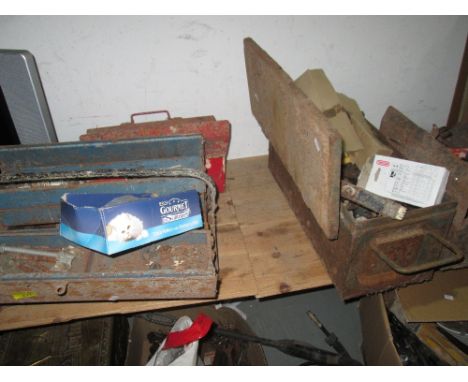 4 x boxes of tools