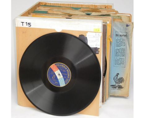 Vocal records, 12-inch: Sixty-two, by G.Martinelli (Victor 6581, 61899, 8159, 744837, 74537, 8047, HMV VB 42 (x5), 7 other HM