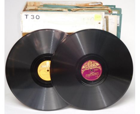Vocal records, 12-inch: Sixty-eight, by Schoffler, Stignani, Scotney, Scacciati, Soulacroix (Pathé 291/3), Sayao (x3), Stader