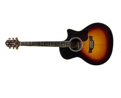 Electro Acoustic: A Crafter Electro/Acoustic model no GAE8 / VLS-V, serial number 07042762 made in Korea, in very good condit