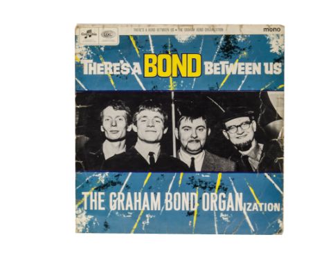 Graham Bond Organisation: There's A Bond Between Us LP: UK 1st press, 33SX on blue/black label, sleeve autographed by Bond & 