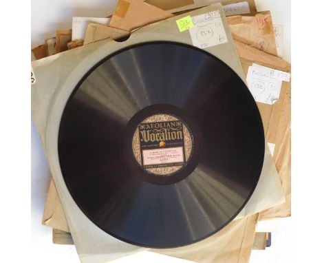 Vocal records, 12-inch: nineteen, by Roselle (Decca CA8180 x3, Polydor 66743), Rogatchewsky Col. LX 214), Rousseliere (Pathé 