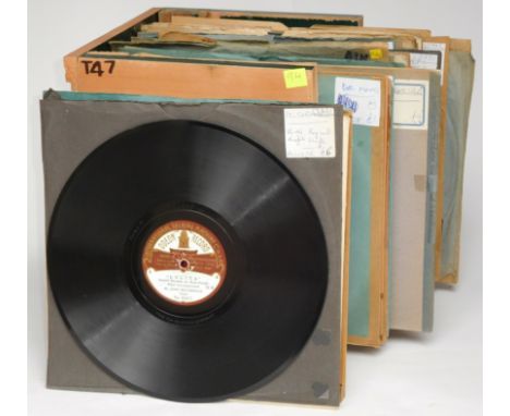 Vocal records, 12-inch: seventy, by McCormack (Odeon 84208/17, 5 Victor/HMV), dal Monte, Melba, Mardones, Malipiero, Muzio, M