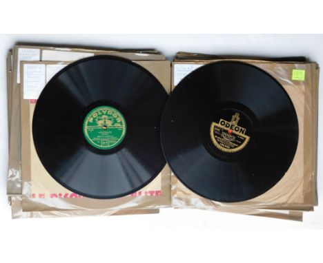 Vocal records, 10-inch, tenors: thirty, by Micheletti / Regelly, Islandi, Planel (2), Bourdin & Pujol, Saint-Cricq, Gigli (2)