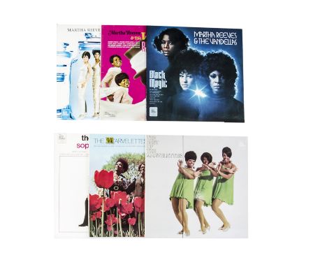 Tamla Motown Albums: Martha Reeves and The Vandellas x5 Ridin' High, Black Magic, Sugar And Spice, Greatest Hit 1 and 2, The 