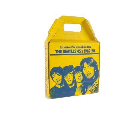 The Beatles: The Beatles 45s 1962-70 Exclusive Presentation Box, rare 1976 UK limited edition boxed set containing twenty thr