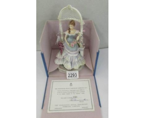 A boxed limited edition Royal Worcester figurine 'Rebecca', No.236.