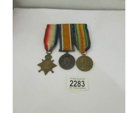 2 WW1 medal and a WW1 star dedicated to T4-126055 Dvr J R Rooke, A S C.