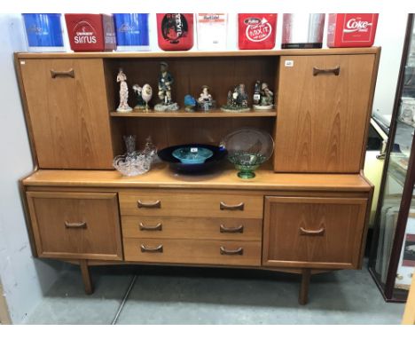 A vintage teak sideboard