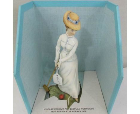 A boxed limited edition Royal Worcester figurine 'Bridget' No.328.