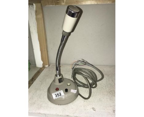 A vintage TR microphone