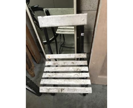 A vintage park / garden chair
