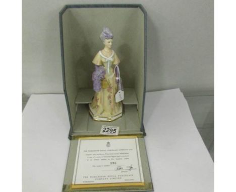 A boxed Royal Worcester figurine 'Madeliene' No. 396, 1967.