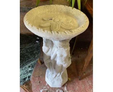THREE GRACE BIRD BATHS - GARDEN STATUE