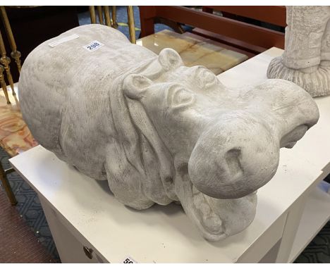 HIPPO - GARDEN STATUE