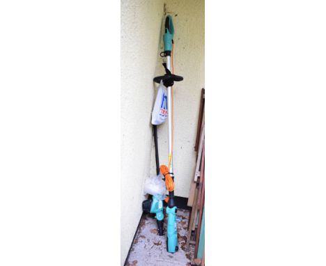 Bergman long reach lopper & trimmer having chainsaw and hedge trimmer attachments   Condition: 