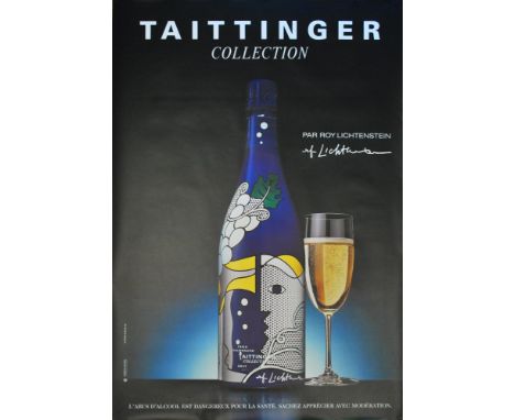 Artist: Roy Lichtenstein (American, 1923-1997). Title: "Taittinger Collection par Roy Lichtenstein". Medium: Color offset lit