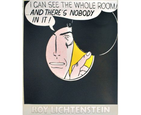 Artist: Roy Lichtenstein (American, 1923-1997). Title: "I Can See the Whole Room!...And There's Nobody in It!". Medium: Color