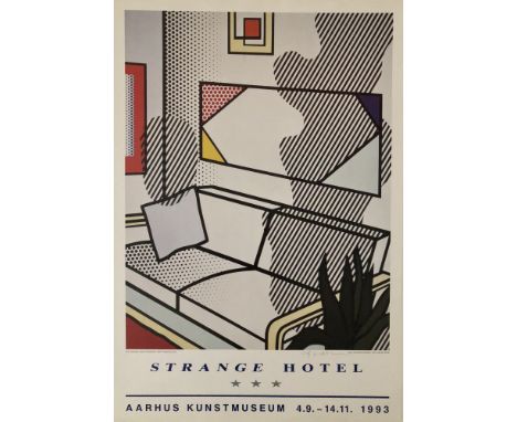 Artist: Roy Lichtenstein (American, 1923-1997). Title: "Interior with Shadow". Medium: Color offset lithograph. Date: Compose