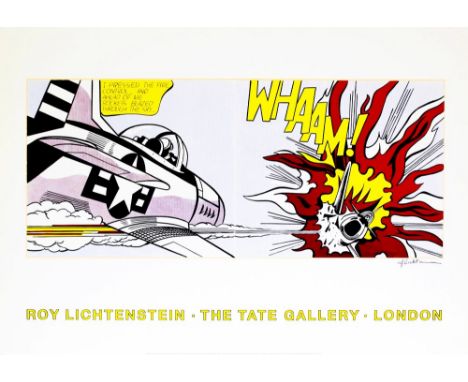 Artist: Roy Lichtenstein (American, 1923-1997). Title: "Whaam! [1991 - 1 panel - complete composition]". Medium: Original col