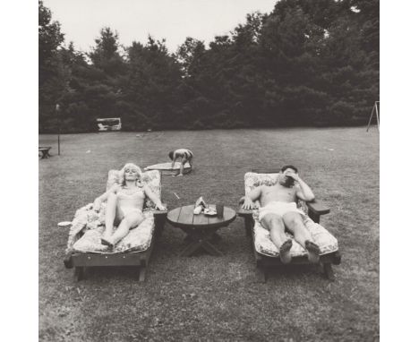 Artist: Diane Arbus (American, 1923-1971). Title: "Family on Their Lawn One Sunday in Westchester, N.Y". Medium: Original vin