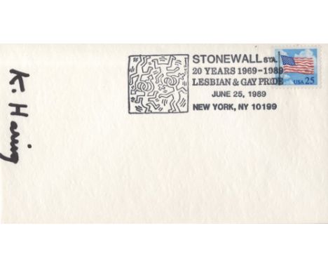 Artist: Keith Haring (American, 1958 - 1990). Title: "Stonewall Station [version "b"]". Medium: Offset lithograph. Date: Comp