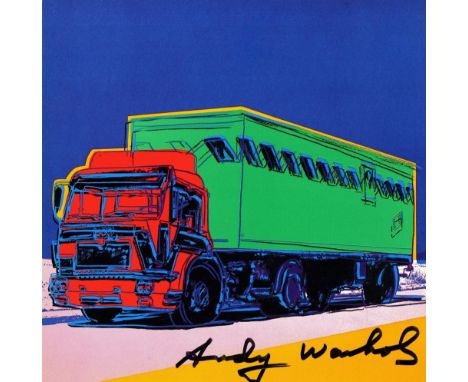 Artist: Andy Warhol (American, 1928 - 1987). Title: "Truck #2 [announcement card]". Medium: Color offset lithograph. Date: Co