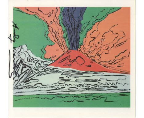 Artist: Andy Warhol (American, 1928 - 1987). Title: "Vesuvius #04". Medium: Color offset lithograph. Date: Composed 1985. Dim