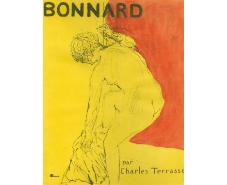Artist: Pierre Bonnard (French, 1867 - 1947). Title: "La chemise ôtée". Medium: Original collotype with pochoir coloring. Dat