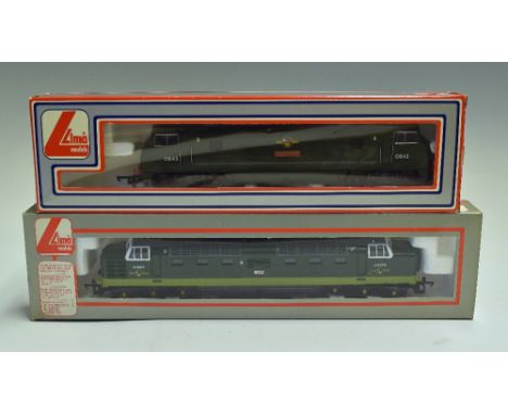 OO Gauge Lima L205105 Deltic Diesel D9003 'Meld' BR plus L205135HX D843 'Sharpshooter' BR, plus 205146W, 205137 MWG and 20513