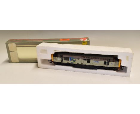 OO Gauge Lima 205284 Class 37 37892 'Ripple Lane' Diesel Locomotive in triple grey colours, boxed, box heavily faded with wea