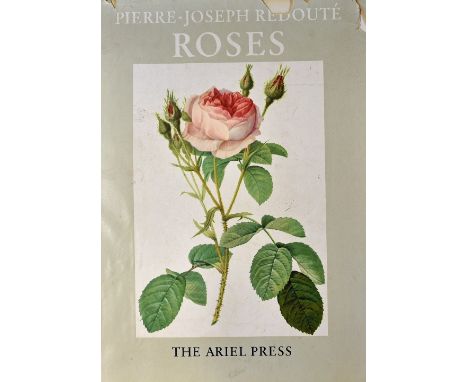 1954 Pierre-Joseph Redoute 'Roses' selected and introduced by Eva Mannering, The Ariel Press London, first edition, appears w