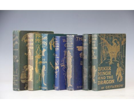 GEORGE FARROW, a collection of seven children's nonsense books, comprising, THE MISSING PRINCE, first edition, Hutchinson 189