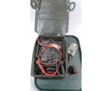 A Vintage Cased Universal Ivo Meter 