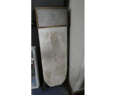 A Vintage Wooden Ironing Board 