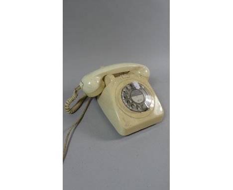 A Vintage Cream Telephone 