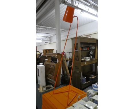 A Vintage Style Metal Standard Lamp 