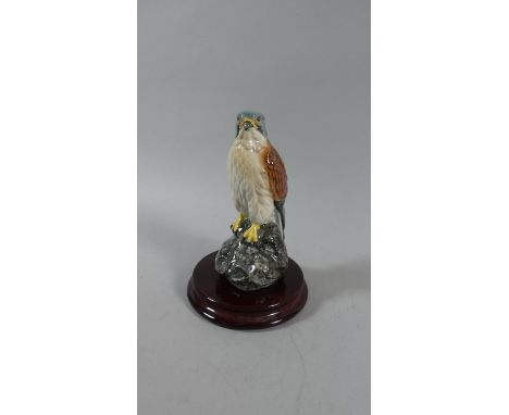 A Beswick Beneagles Scotch Whisky Decanter in the Form of a Kestrel, (Filled But Leaking Slightly) 
