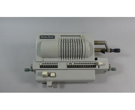 A Vintage Original Odhner Calculating Machine 