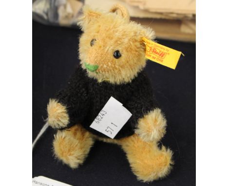 A small Steiff Irish Teddy Bear 