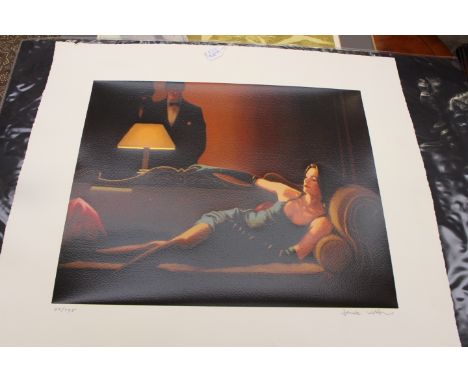 Jack Vettriano (Scottish, b.1951) Along Came A Spider, limited edition print numbered 49 of 295, signed l.r.Note: Artist Resa