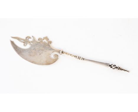  A French silver ice axe, Alphonse Debain late 19th Century or early 20th Century approx 4ozt