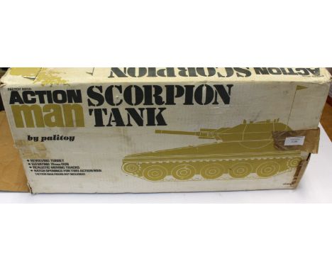 A boxed Action Man Scorpion Tank, Palitoy.