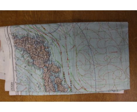 Army Air Forces USA map of East China sea
